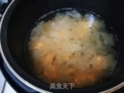 Make Silver-eared sweet potatoes step 7