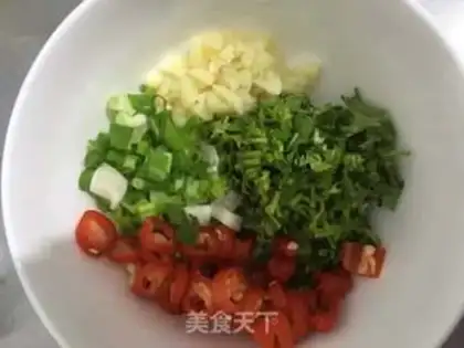 Make Sour soup dumplings step 1