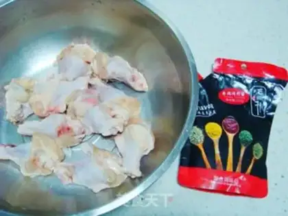 Make Spicy wing root step 0