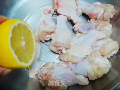 Make Spicy wing root step 1