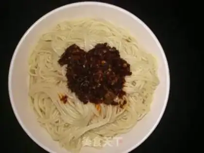Make Godmother mixed noodles step 2