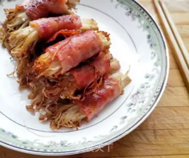Make Bacon pin roll step 8