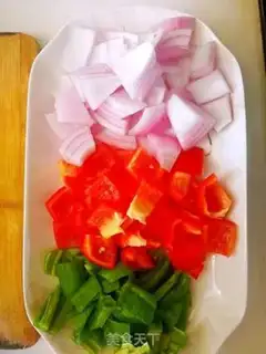 Make Curry chicken step 1