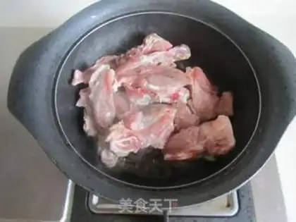 Make Red duck collarbone step 2