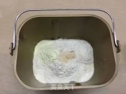 Make Creamed protein toast step 1