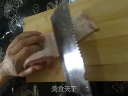 Make Pork dumplings step 1