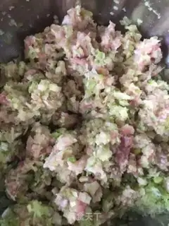 Make Pork dumplings step 6
