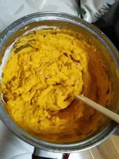 Make Cheese lava bread step 2
