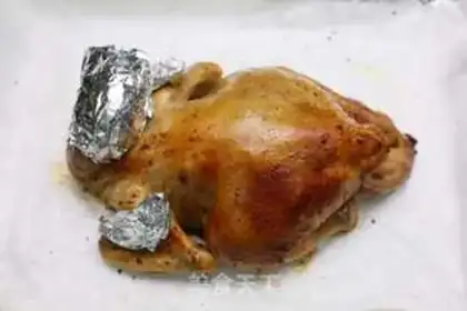 Make The whole chicken in the oven recipe step 7