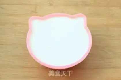 Make Piggy coconut cream step 6