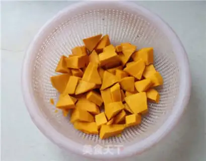 Make Pumpkin cucumber step 1