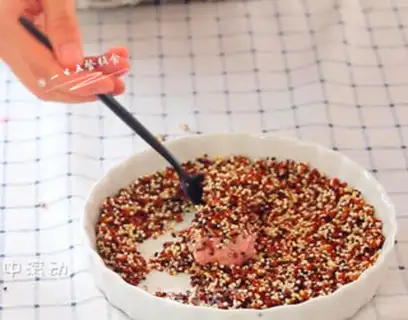 Make Quinoa tofu beefball step 6