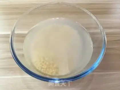 Make Green bean cake step 0