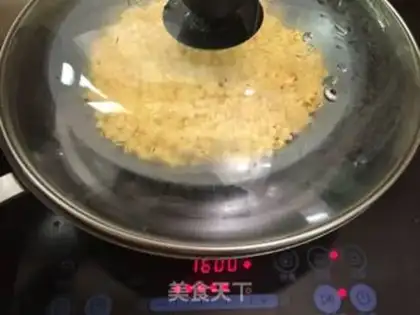 Make Green bean cake step 2