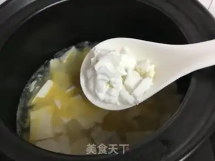 Make Shrimp tofu step 6