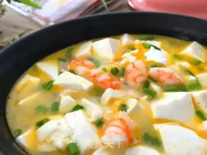Make Shrimp tofu step 10