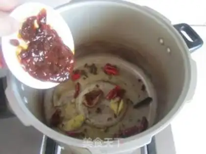 Make A halama with sauce step 2