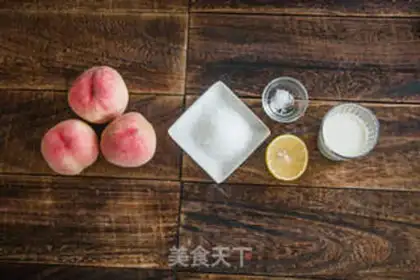 Make Peach ice cream step 0