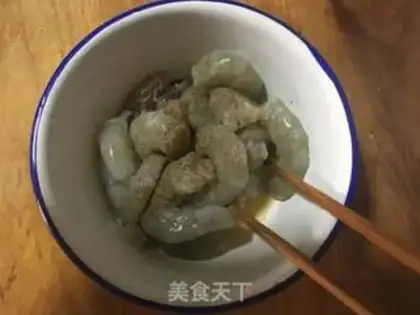 Make Soy shrimp step 1