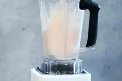 Make Peach ice cream step 4