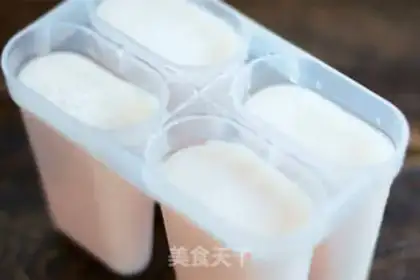 Make Peach ice cream step 5