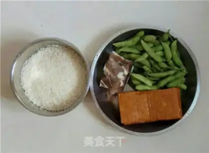 Make Salted bean rice step 0