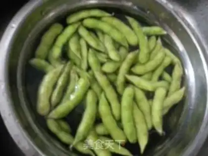 Make Five saline beans step 1