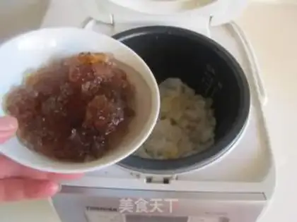Make Peach geled snow loaf step 3