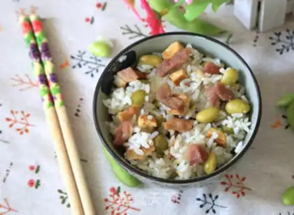 Make Salted bean rice step 6