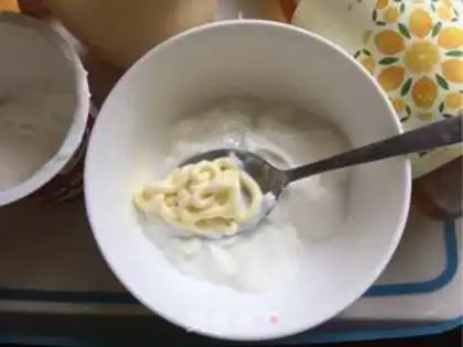 Make Fruit yogurt salad step 2