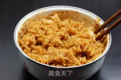 Make Soy sauce and rice step 4