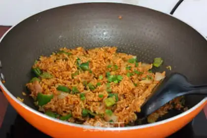 Make Soy sauce and rice step 7