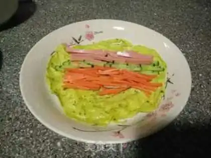 Make Juice egg rolls step 3