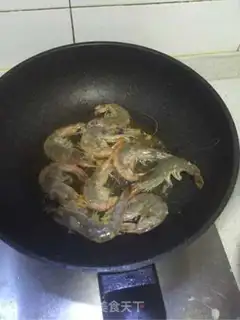Make Spicy shrimp step 3