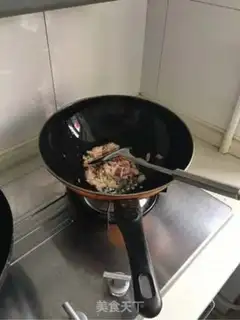 Make Bacon fried rice step 3