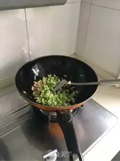 Make Bacon fried rice step 4