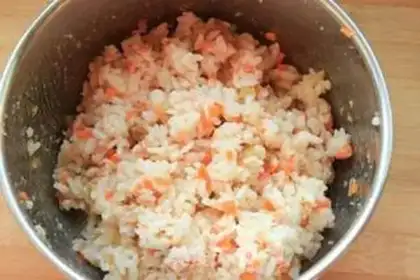 Make Riceball step 1