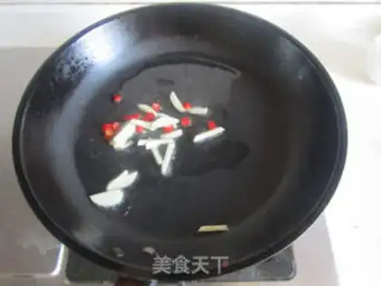 Make Four seasons of bean-scrambling step 3