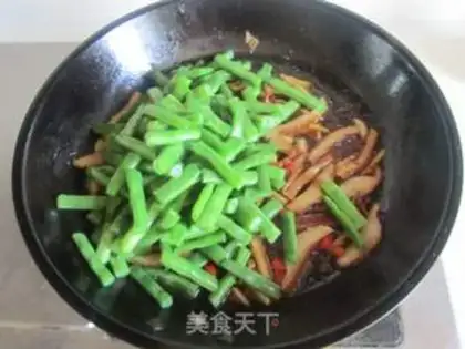 Make Four seasons of bean-scrambling step 6