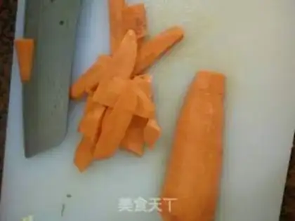 Make Celery carrots step 2