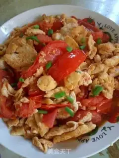 Make Scrambled eggs for quick tomatoes step 3