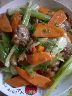Make Celery carrots step 5