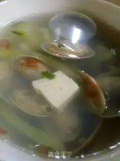 Make Toad tofu cucumber soup step 3