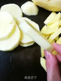 Make Homemade fries step 1