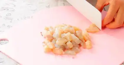Make Autumn shrimp step 2