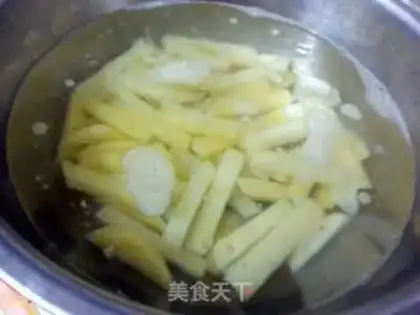Make Homemade fries step 2