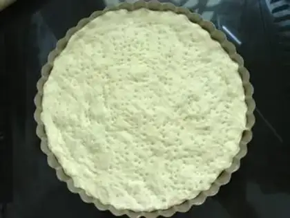 Make Shrimp garden pizza step 5