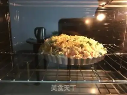 Make Shrimp garden pizza step 11