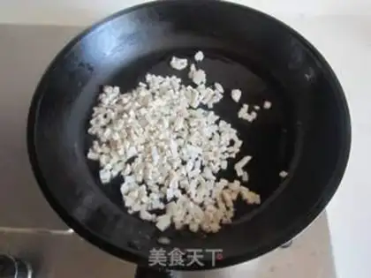 Make Shrimp almonds and mushrooms step 5