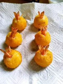 Make Potato cheese shrimp step 17